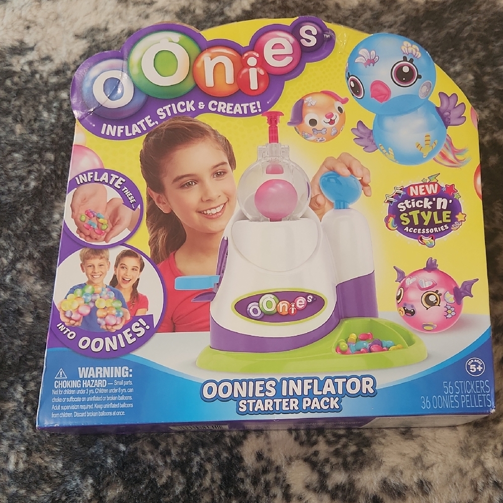 Oonies Inflator Starter Kit Learning Toys for Creative Play